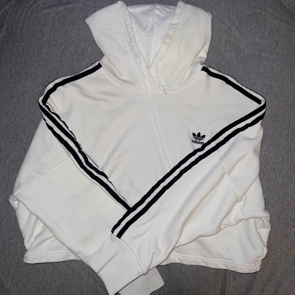 Cropped Adidas Hoodie